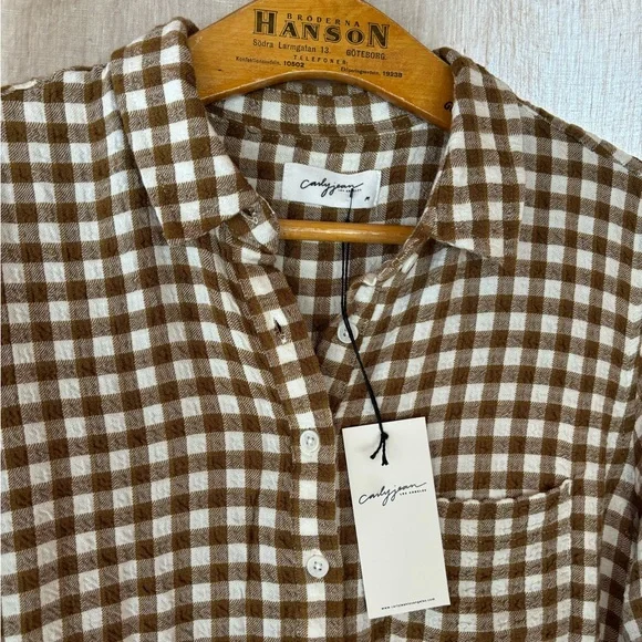 NWT Carly Jean Los Angeles “Paige” Gingham Dress - Picture 2 of 9